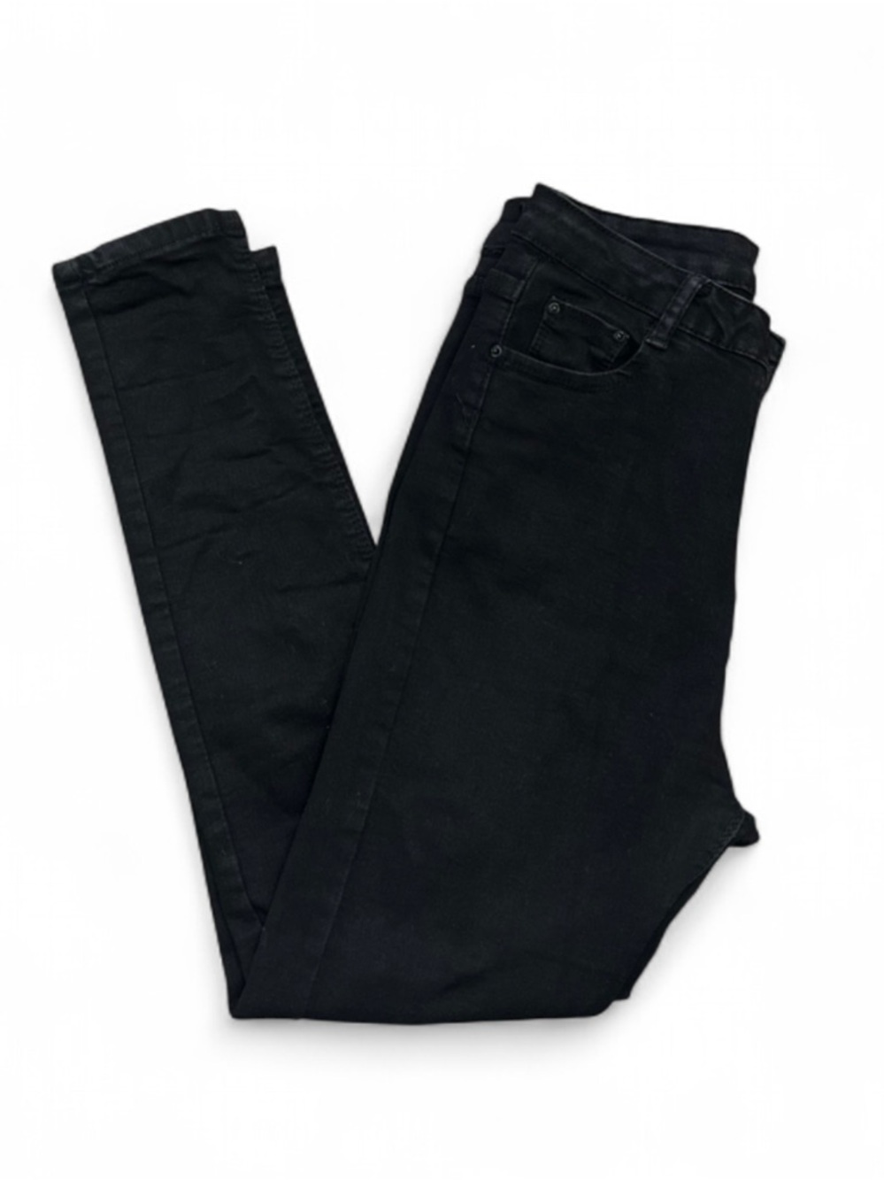Women’s Black Stretch Skinny Jeans Size Waist 25”